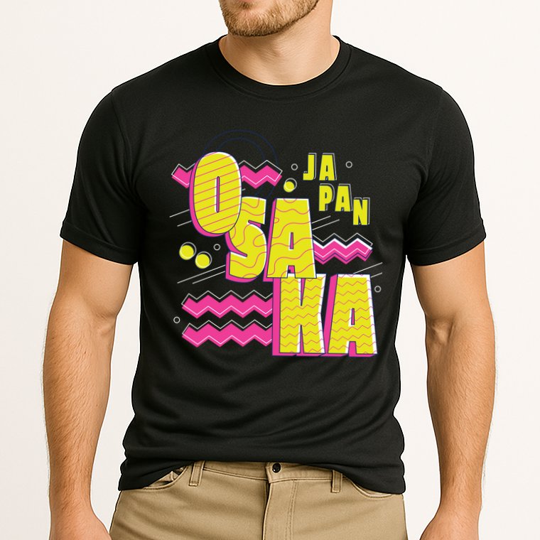 Osaka Japan Cooling Performance Crew T-Shirt