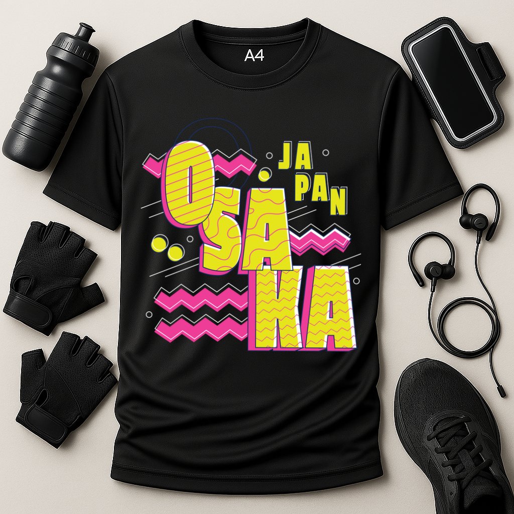 Osaka Japan Cooling Performance Crew T-Shirt