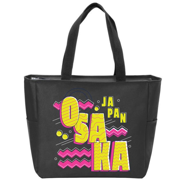 Osaka Japan Zip Tote Bag