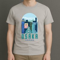 Osaka Japan City T-Shirt
