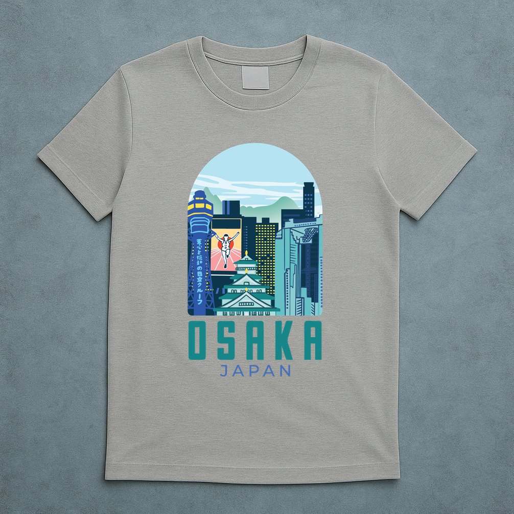 Osaka Japan City T-Shirt