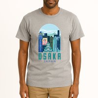 Osaka Japan City Tall T-Shirt