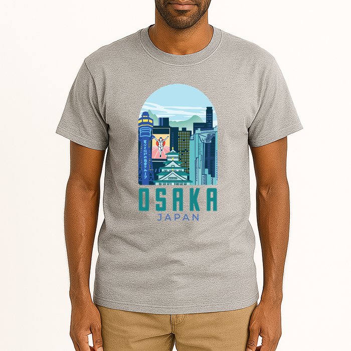 Osaka Japan City Tall T-Shirt