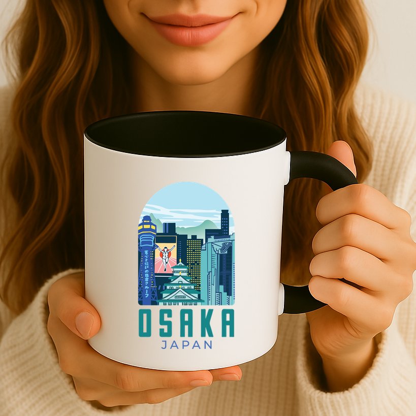Osaka Japan City Mug