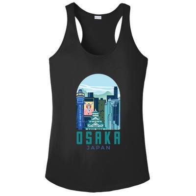 Osaka Japan City Ladies PosiCharge Competitor Racerback Tank
