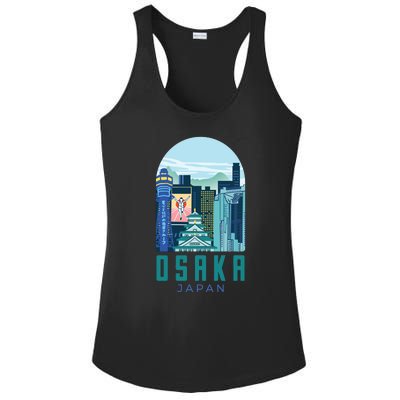 Osaka Japan City Ladies PosiCharge Competitor Racerback Tank