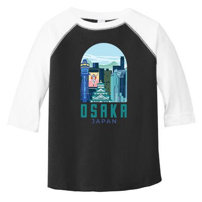 Osaka Japan City Toddler Fine Jersey T-Shirt