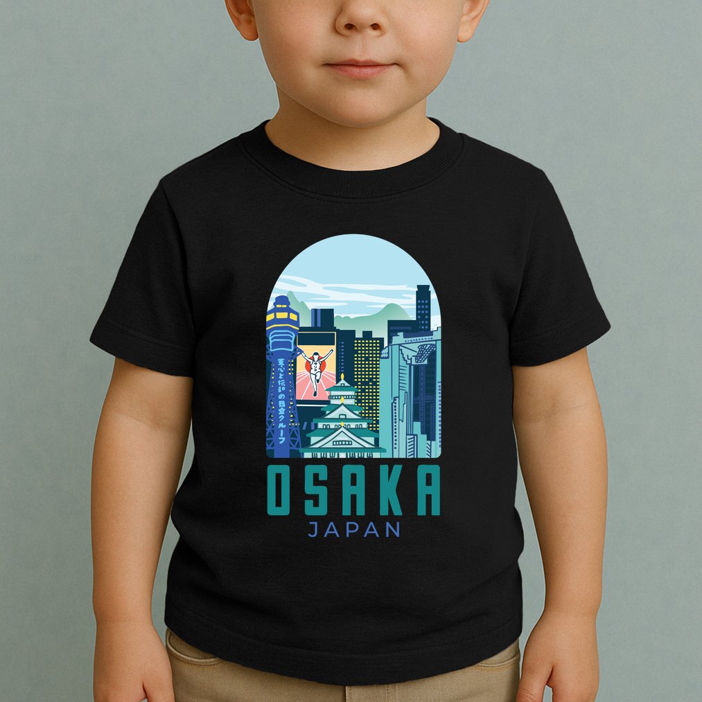 Osaka Japan City Toddler T-Shirt