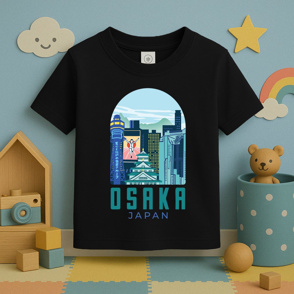 Osaka Japan City Toddler T-Shirt