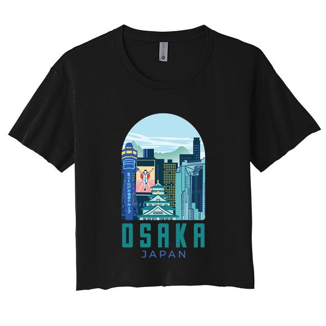 Osaka Japan City Crop Top