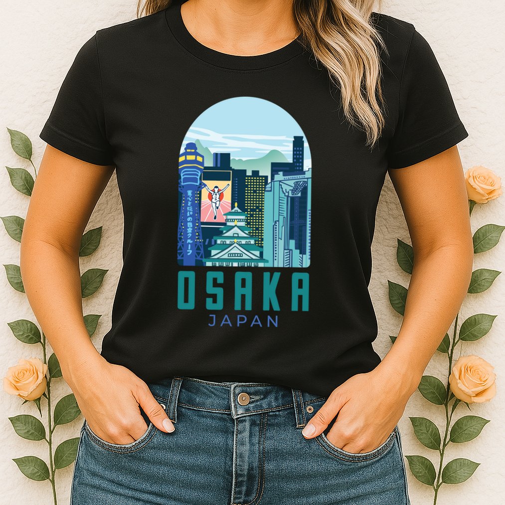 Osaka Japan City Womens T-Shirt