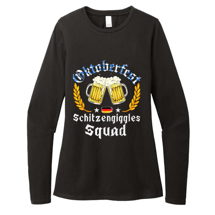 Oktoberfest Squad Bavarian Festival Munich Beer Womens CVC Long Sleeve Shirt