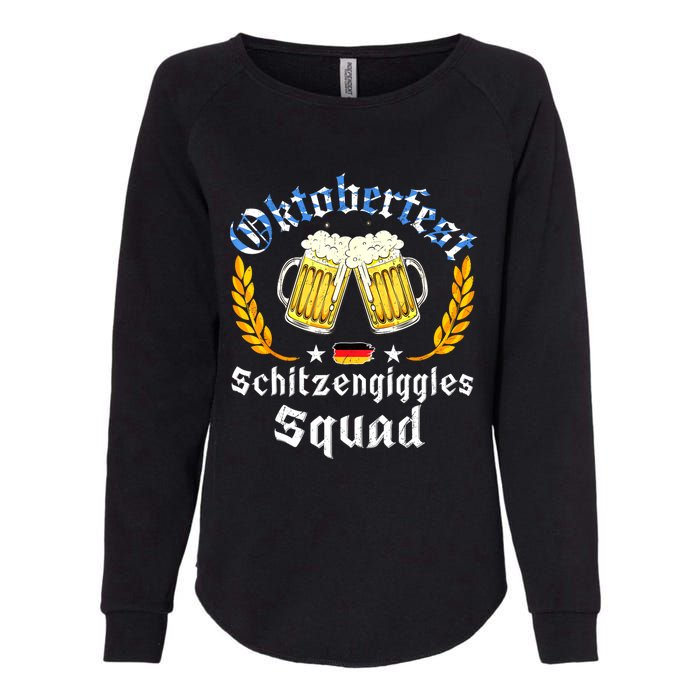 Oktoberfest Squad Bavarian Festival Munich Beer Womens California Wash Sweatshirt