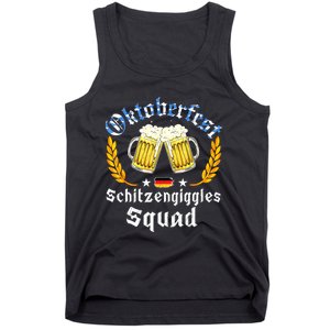 Oktoberfest Squad Bavarian Festival Munich Beer Tank Top