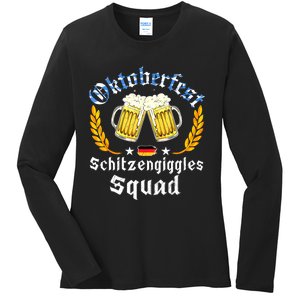 Oktoberfest Squad Bavarian Festival Munich Beer Ladies Long Sleeve Shirt