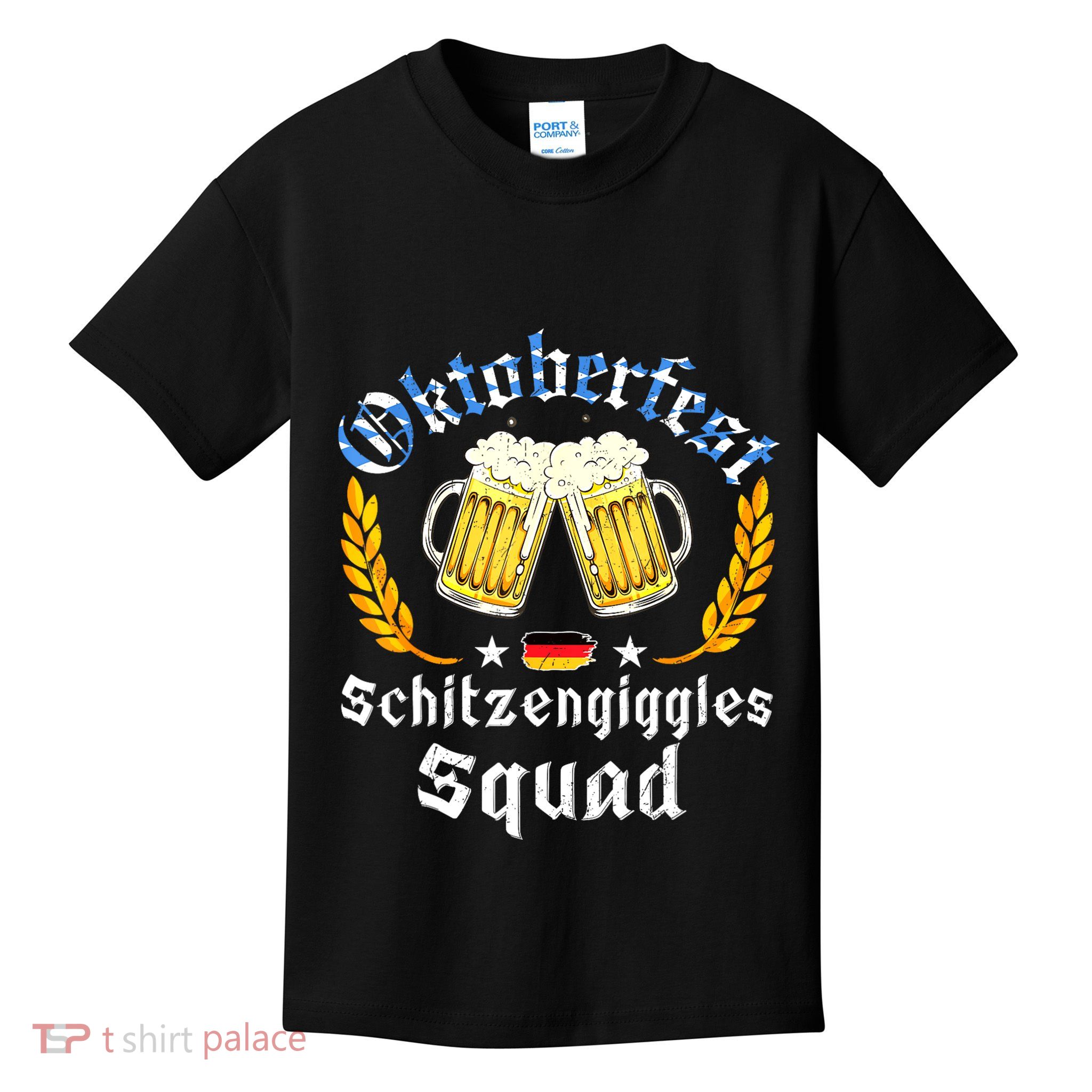 Oktoberfest Squad Bavarian Festival Munich Beer Kids T-Shirt