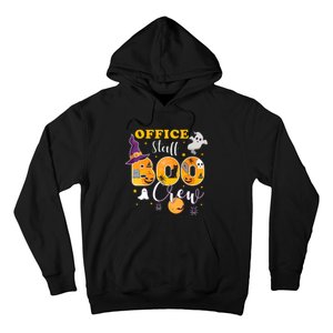 Office Staff Boo Crew Matching Halloween Costume Hoodie