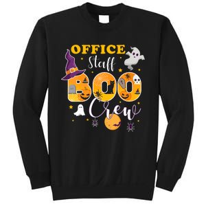 Office Staff Boo Crew Matching Halloween Costume Sweatshirt