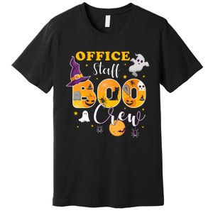 Office Staff Boo Crew Matching Halloween Costume Premium T-Shirt