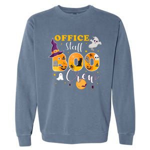 Office Staff Boo Crew Matching Halloween Costume Garment-Dyed Sweatshirt