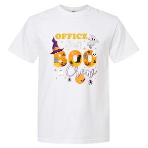 Office Staff Boo Crew Matching Halloween Costume Garment-Dyed Heavyweight T-Shirt