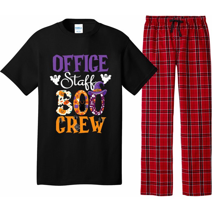 O.ffice Staff Boo Crew Matching Autumn Halloween Costume Pajama Set