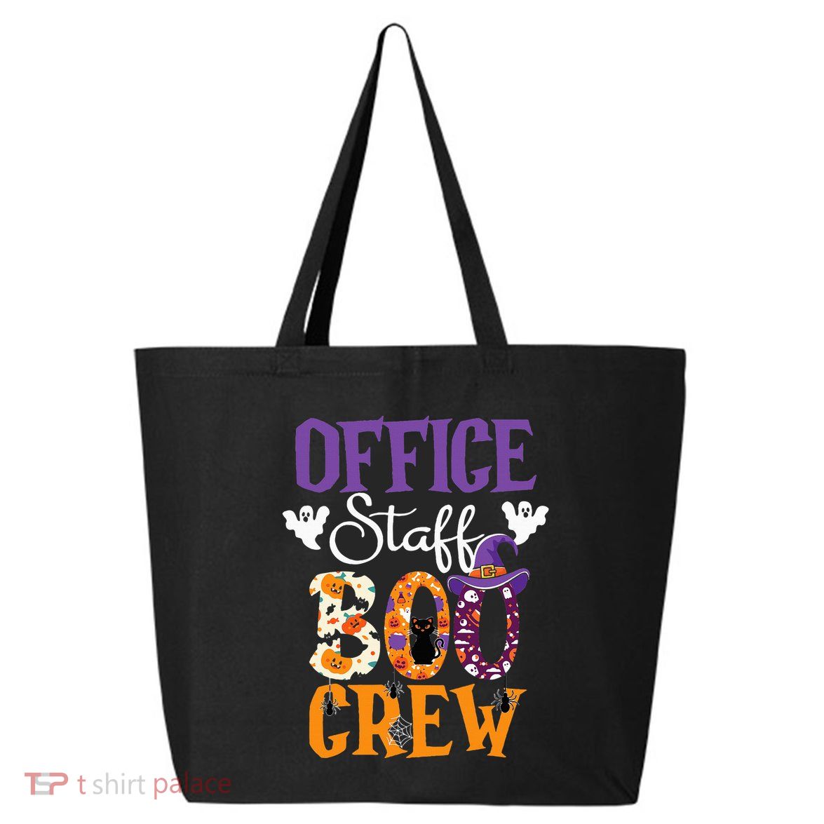 O.ffice Staff Boo Crew Matching Autumn Halloween Costume 25L Jumbo Tote