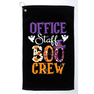 O.ffice Staff Boo Crew Matching Autumn Halloween Costume Golf Towel