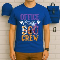 O.ffice Staff Boo Crew Matching Autumn Halloween Costume T-Shirt