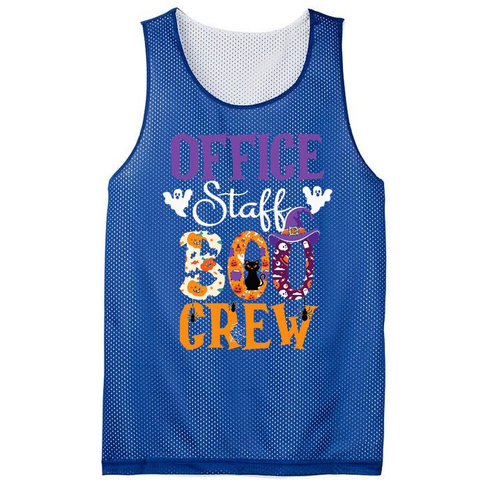 O.ffice Staff Boo Crew Matching Autumn Halloween Costume Mesh Reversible Basketball Jersey Tank