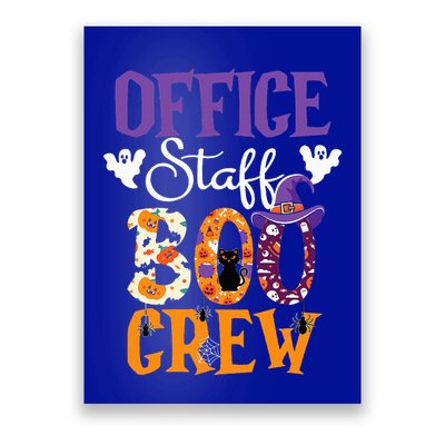 O.ffice Staff Boo Crew Matching Autumn Halloween Costume Poster