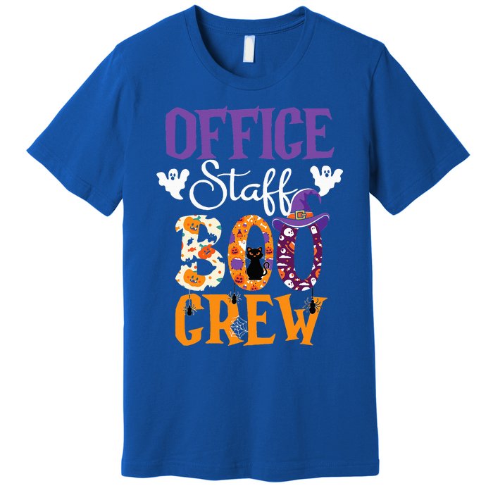 O.ffice Staff Boo Crew Matching Autumn Halloween Costume Premium T-Shirt