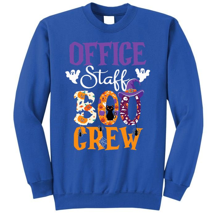 O.ffice Staff Boo Crew Matching Autumn Halloween Costume Tall Sweatshirt