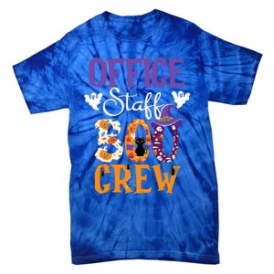 O.ffice Staff Boo Crew Matching Autumn Halloween Costume Tie-Dye T-Shirt