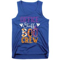 O.ffice Staff Boo Crew Matching Autumn Halloween Costume Tank Top