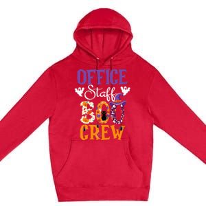 O.ffice Staff Boo Crew Matching Autumn Halloween Costume Premium Pullover Hoodie