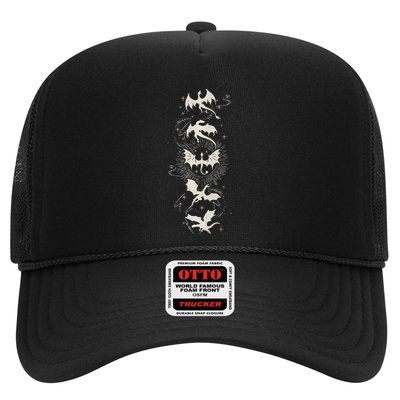 Onyx Storm Brave The Dark Fourth Wingg Basgiath War Collegee Trucker Hat