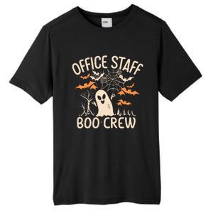 Office Staff Boo Crew Funny Halloween Tall Fusion ChromaSoft Performance T-Shirt