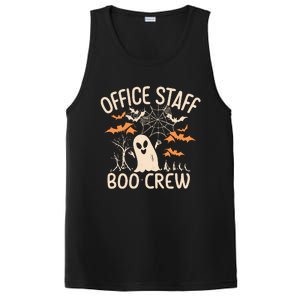 Office Staff Boo Crew Funny Halloween PosiCharge Competitor Tank