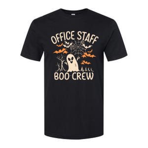 Office Staff Boo Crew Funny Halloween Softstyle CVC T-Shirt