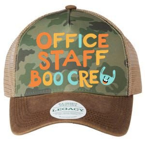 Office Staff Boo Crew Halloween Legacy Tie Dye Trucker Hat