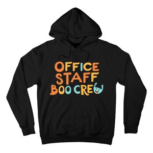 Office Staff Boo Crew Halloween Hoodie