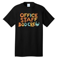 Office Staff Boo Crew Halloween Tall T-Shirt