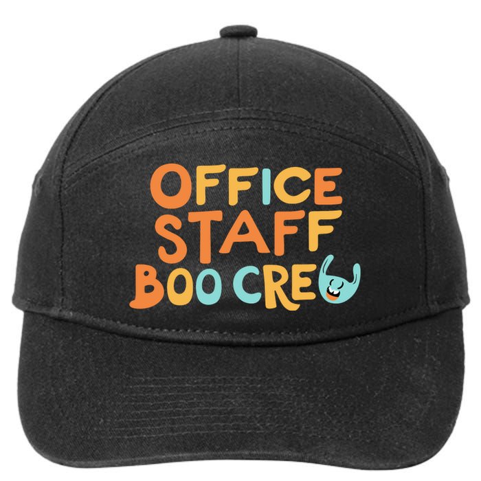 Office Staff Boo Crew Halloween 7-Panel Snapback Hat