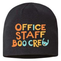 Office Staff Boo Crew Halloween Sustainable Beanie