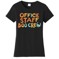 Office Staff Boo Crew Halloween Women's T-Shirt