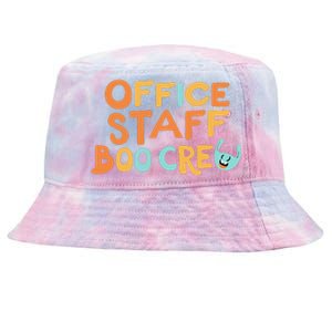 Office Staff Boo Crew Halloween Tie-Dyed Bucket Hat