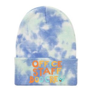 Office Staff Boo Crew Halloween Tie Dye 12in Knit Beanie