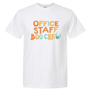 Office Staff Boo Crew Halloween Garment-Dyed Heavyweight T-Shirt