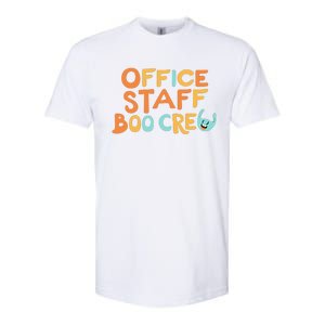 Office Staff Boo Crew Halloween Softstyle CVC T-Shirt